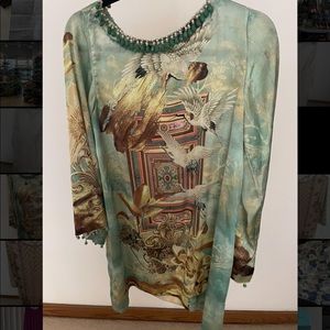 Sapphire Silk Formal Kameez